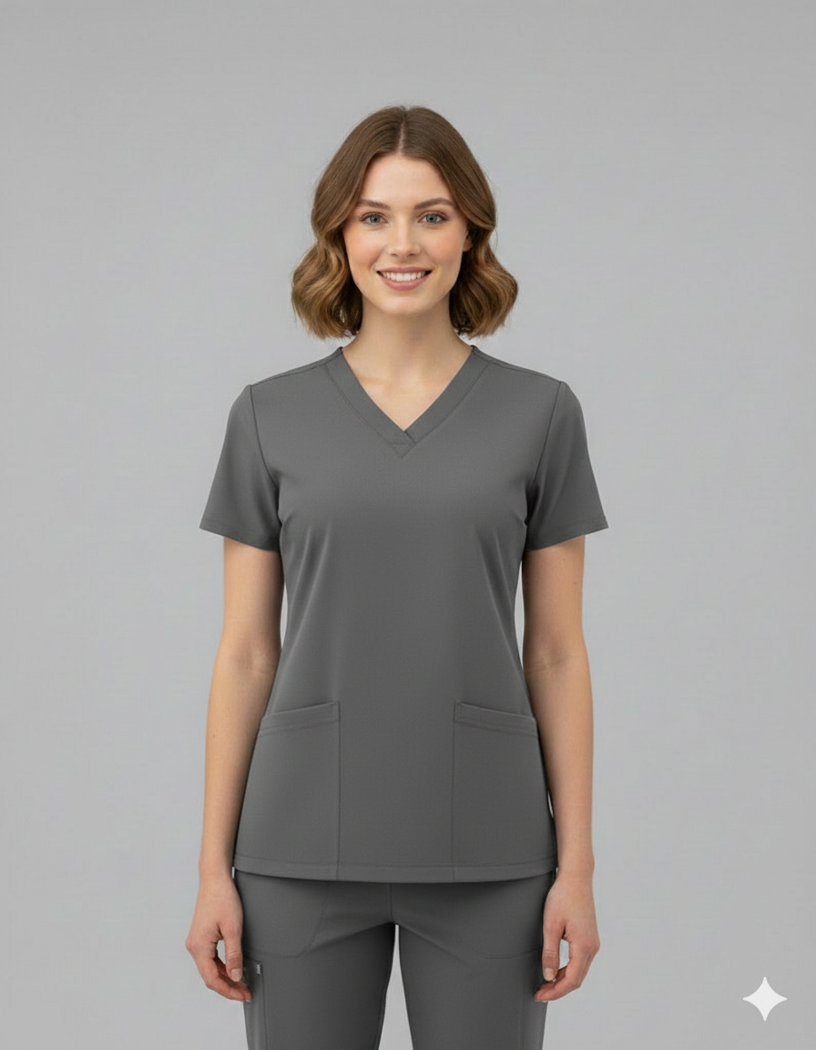 Ceil Blue Embroidered Top